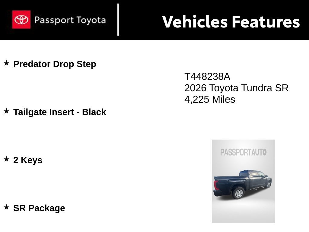 Used 2026 Toyota Tundra SR AWD/4WD image 4