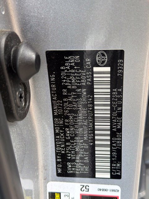 Used 2023 Toyota Camry SE FWD image 21