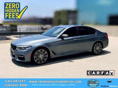 Used 2018 BMW 530e w/ M Sport Package 2