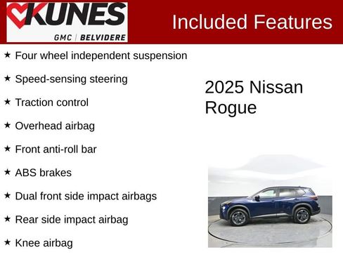 Used 2025 Nissan Rogue SV AWD/4WD image 3