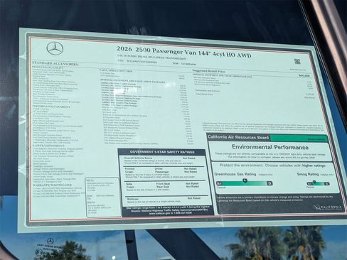New 2026 Mercedes-Benz Sprinter 2500 image 14