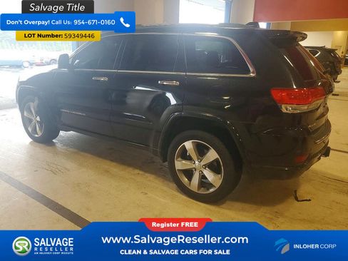 Used 2014 Jeep Grand Cherokee Overland AWD/4WD image 3