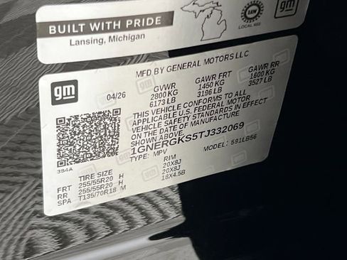 New 2026 Chevrolet Traverse LT w/ Sun and Wheel Package FWD image 26