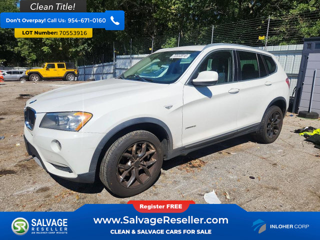 Used 2013 BMW X3 xDrive28i AWD/4WD image 1