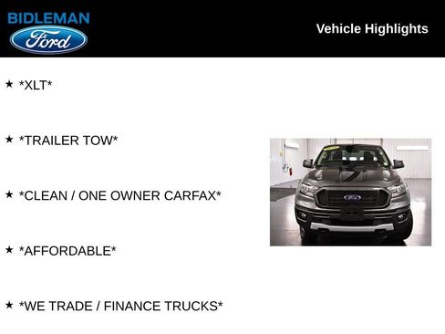 Used 2020 Ford Ranger XLT w/ Equipment Group 301A Mid AWD/4WD image 10