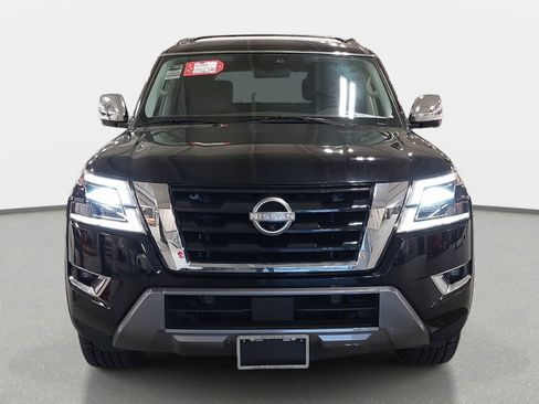 Used 2021 Nissan Armada Platinum w/ Captain's Chairs Package image 2