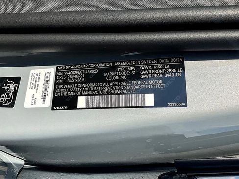 New 2026 Volvo XC90 B6 Plus w/ Protection Package Premier image 22