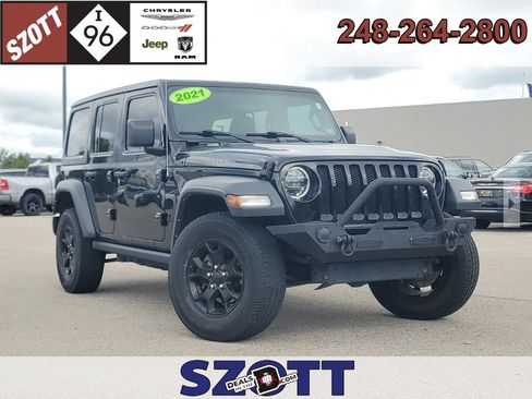 Used 2021 Jeep Wrangler Unlimited Sport AWD/4WD image 1