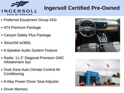Used 2025 GMC Canyon AT4 w/ AT4 Premium Package AWD/4WD image 10