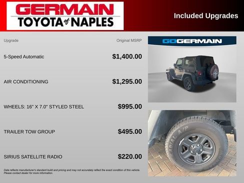 Used 2017 Jeep Wrangler Sport w/ Trailer Tow Group AWD/4WD image 5