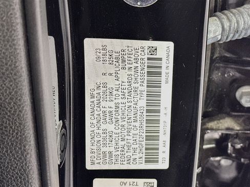 Certified 2024 Honda Civic LX image 29