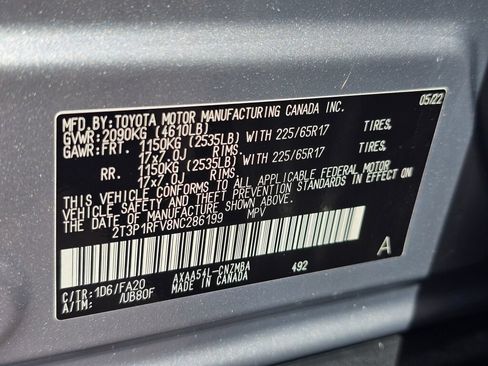 Used 2022 Toyota RAV4 XLE w/ Convenience Package AWD/4WD image 29