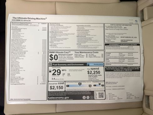 New 2026 BMW X3 xDrive30 w/ Premium Package image 20