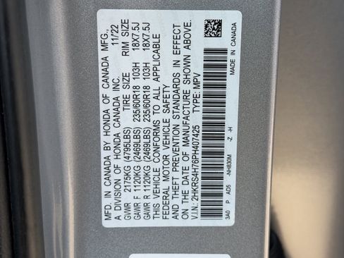 Used 2023 Honda CR-V EX-L image 25