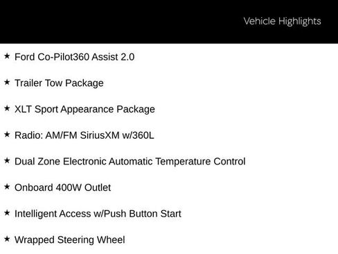 Certified 2023 Ford F150 XLT w/ Equipment Group 302A High AWD/4WD image 8