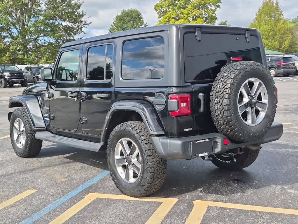 Used 2021 Jeep Wrangler Unlimited Sahara AWD/4WD image 4