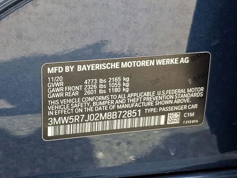 Used 2021 BMW 330i xDrive Sedan w/ Convenience Package image 28