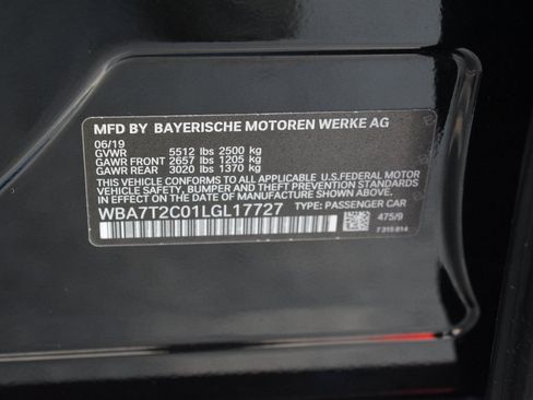 Used 2020 BMW 740i w/ Cold Weather Package image 40