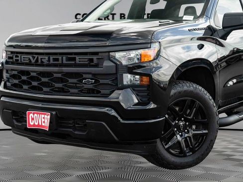 Used 2025 Chevrolet Silverado 1500 Custom w/ Turbomax Blackout Package RWD image 6