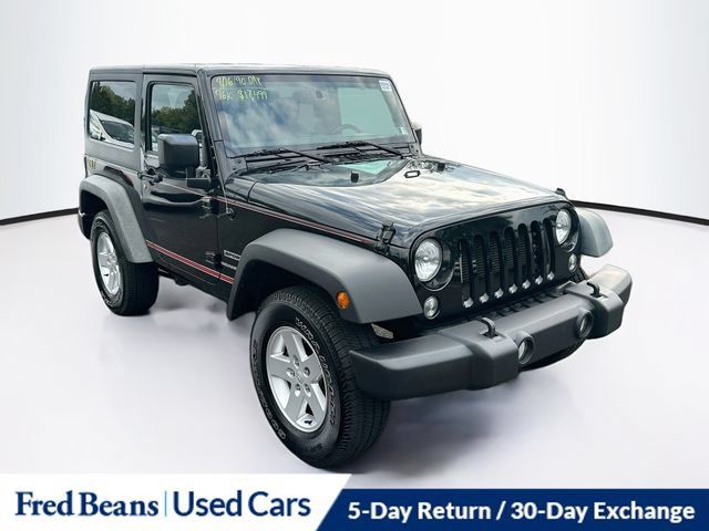 Used 2017 Jeep Wrangler Sport w/ Quick Order Package 24S AWD/4WD image 1
