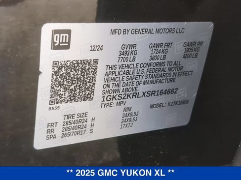 New 2025 GMC Yukon XL Denali Ultimate AWD/4WD image 28
