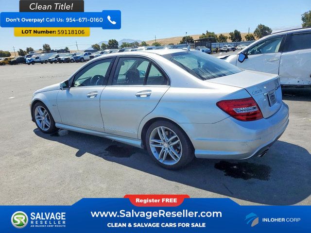 Used 2012 Mercedes-Benz C 250 Sedan image 3
