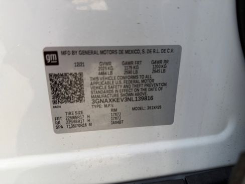 Used 2022 Chevrolet Equinox LT FWD image 34