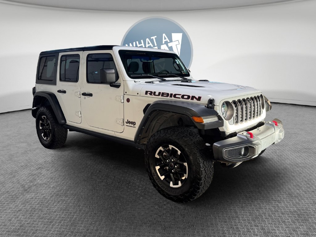 Used 2024 Jeep Wrangler Unlimited Rubicon w/ Technology Group AWD/4WD image 1