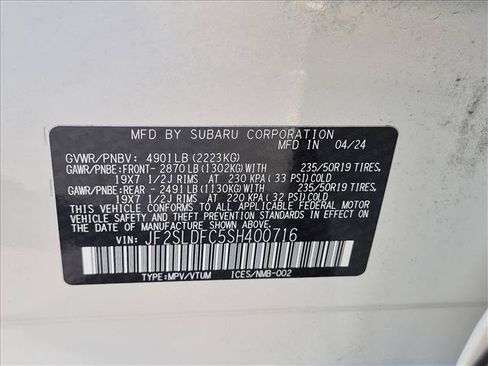 Certified 2025 Subaru Forester Sport w/ Popular Package #1 AWD/4WD image 25