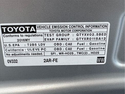 Used 2016 Toyota Camry LE FWD image 21