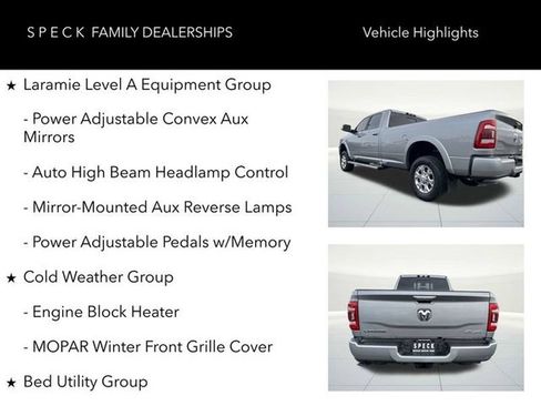 Used 2021 RAM 3500 Laramie AWD/4WD image 17