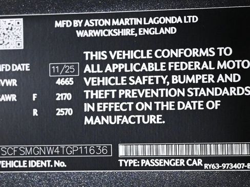 Used 2026 Aston Martin V8 Vantage S image 28