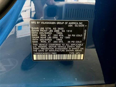 New 2025 Volkswagen Atlas Cross Sport SE image 35