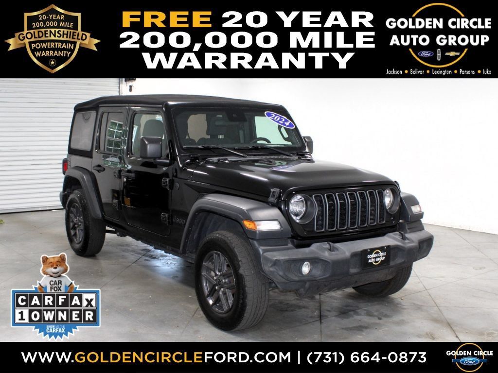 Used 2024 Jeep Wrangler Unlimited Sport AWD/4WD 360° Tour