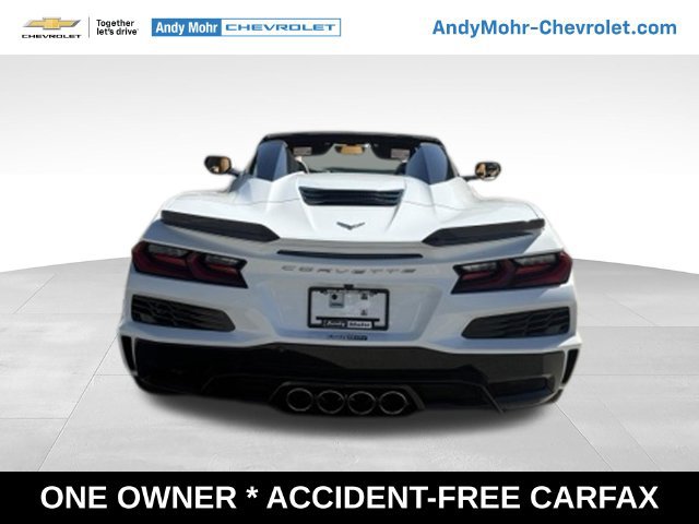 Used 2023 Chevrolet Corvette Z06 w/ Chrome Exterior Badge Package RWD image 17