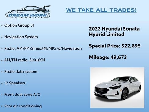 Used 2023 Hyundai Sonata Limited image 2