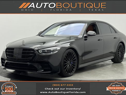Used 2021 Mercedes-Benz S 580 4MATIC Sedan image 1