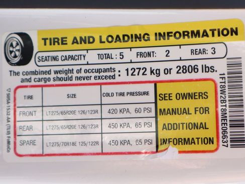 Used 2021 Ford F250 Platinum w/ FX4 Off-Road Package AWD/4WD image 70