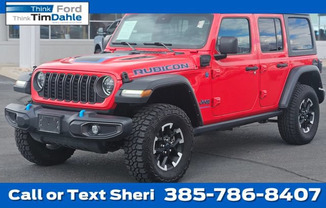 Used 2024 Jeep Wrangler Unlimited Rubicon 4xe AWD/4WD image 1