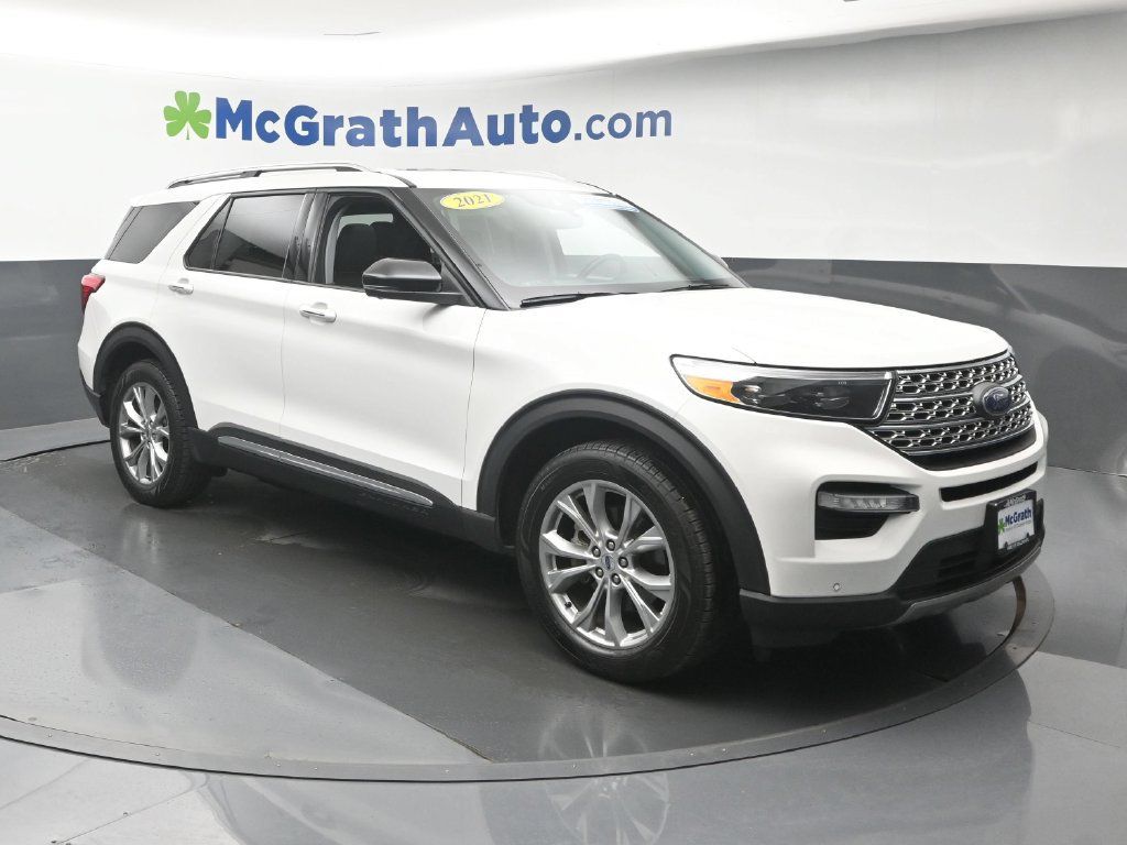 Used 2021 Ford Explorer Limited w/ Equipment Group 301A AWD/4WD image 2