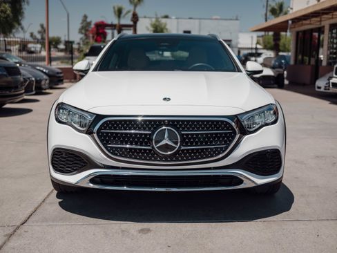 Used 2025 Mercedes-Benz E 450 4MATIC All-Terrain Wagon w/ MBUS Superscreen Package image 2