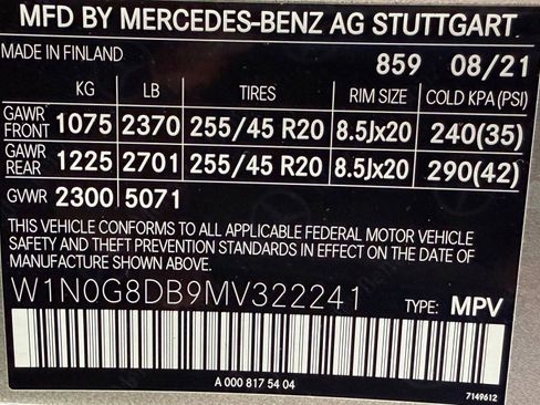 Certified 2021 Mercedes-Benz GLC 300 GLC 300 image 19