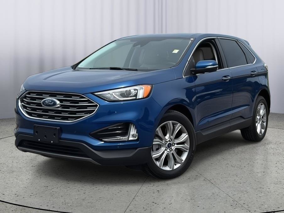 Used 2021 Ford Edge Titanium w/ Cargo Accessory Package FWD image 1