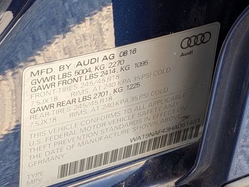 Used 2017 Audi A4 2.0T allroad Prestige image 18