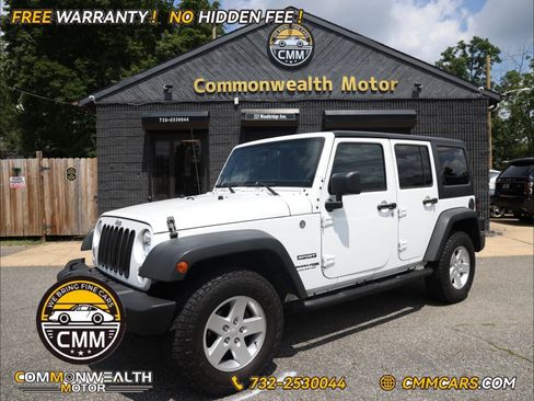 Used 2018 Jeep Wrangler Unlimited Sport S AWD/4WD image 1