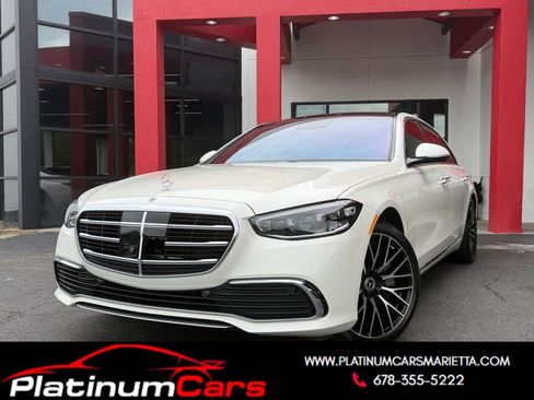 Used 2021 Mercedes-Benz S 580 4MATIC Sedan image 1