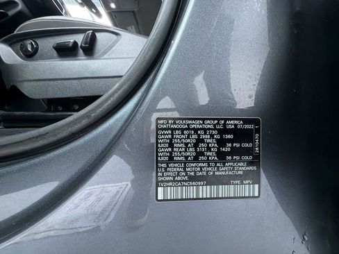 Used 2022 Volkswagen Atlas SE image 24