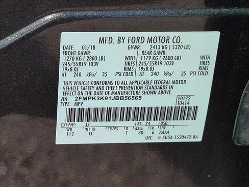 Used 2018 Ford Edge Titanium FWD image 15
