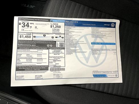 New 2026 Volkswagen Jetta S image 31