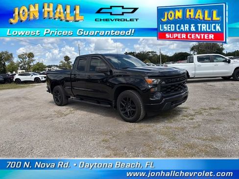 Used 2024 Chevrolet Silverado 1500 Custom w/ Turbomax Blackout Package RWD image 17